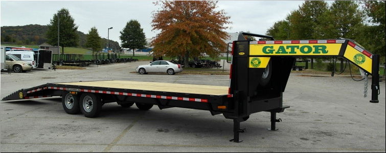 Gooseneck flat bed trailer for sale14k  Breathitt County, Kentucky